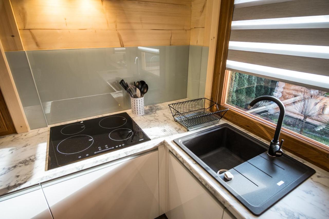 Domek & Apartament Na Ogrodzie Suche Exteriér fotografie
