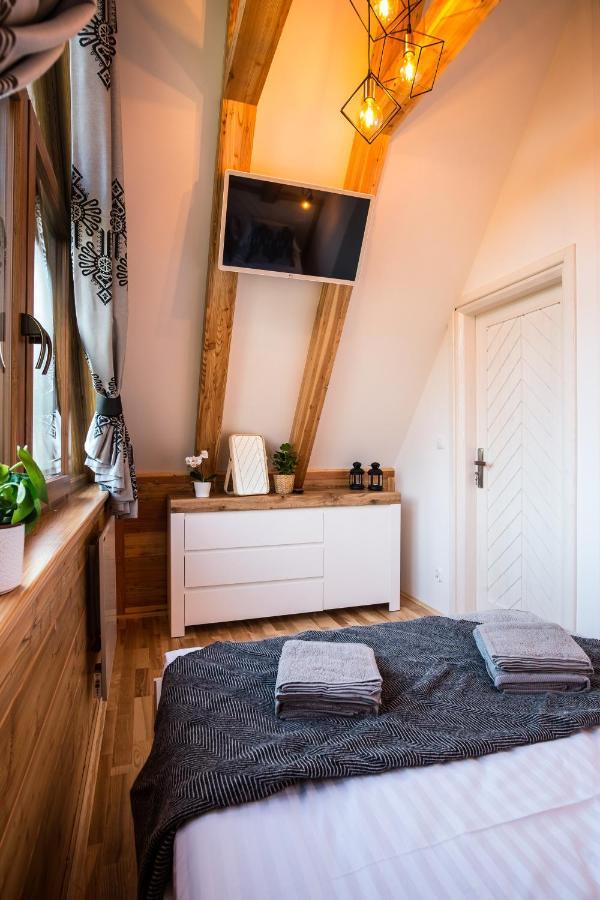 Domek & Apartament Na Ogrodzie Suche Exteriér fotografie