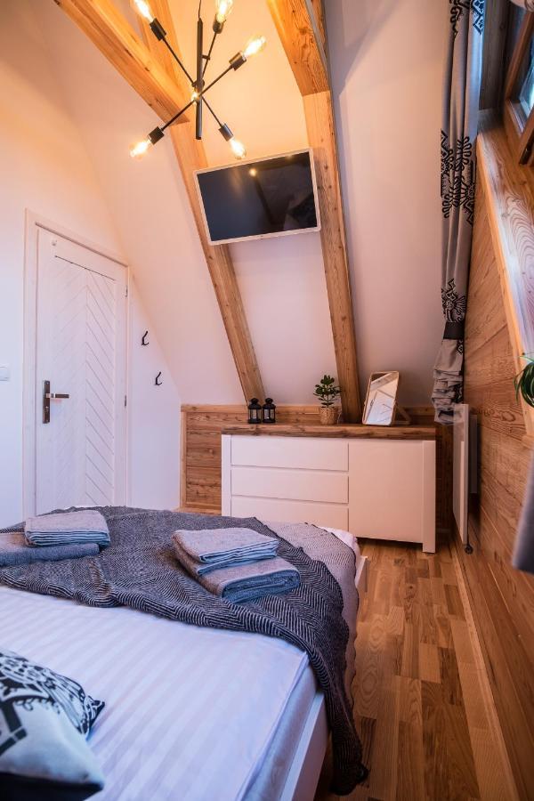 Domek & Apartament Na Ogrodzie Suche Exteriér fotografie