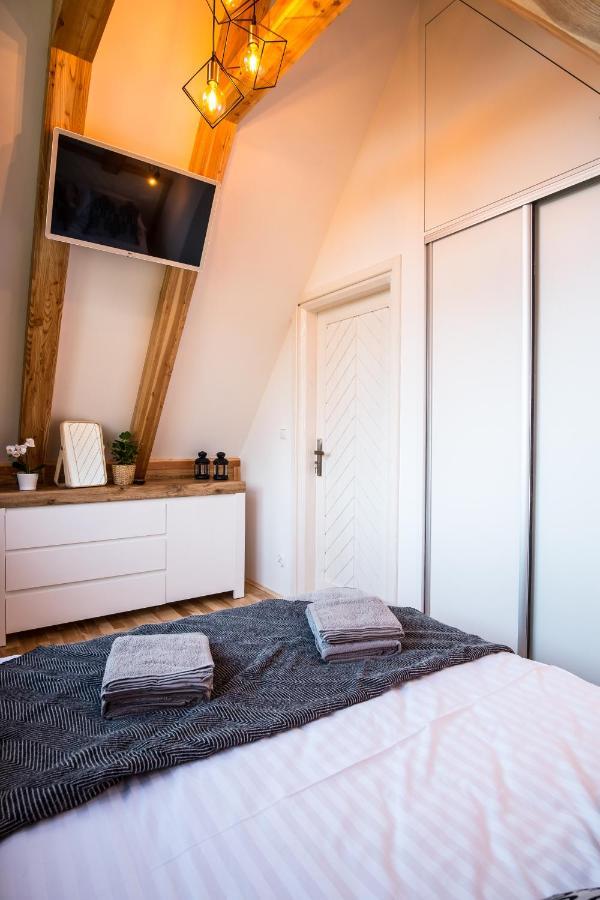 Domek & Apartament Na Ogrodzie Suche Exteriér fotografie