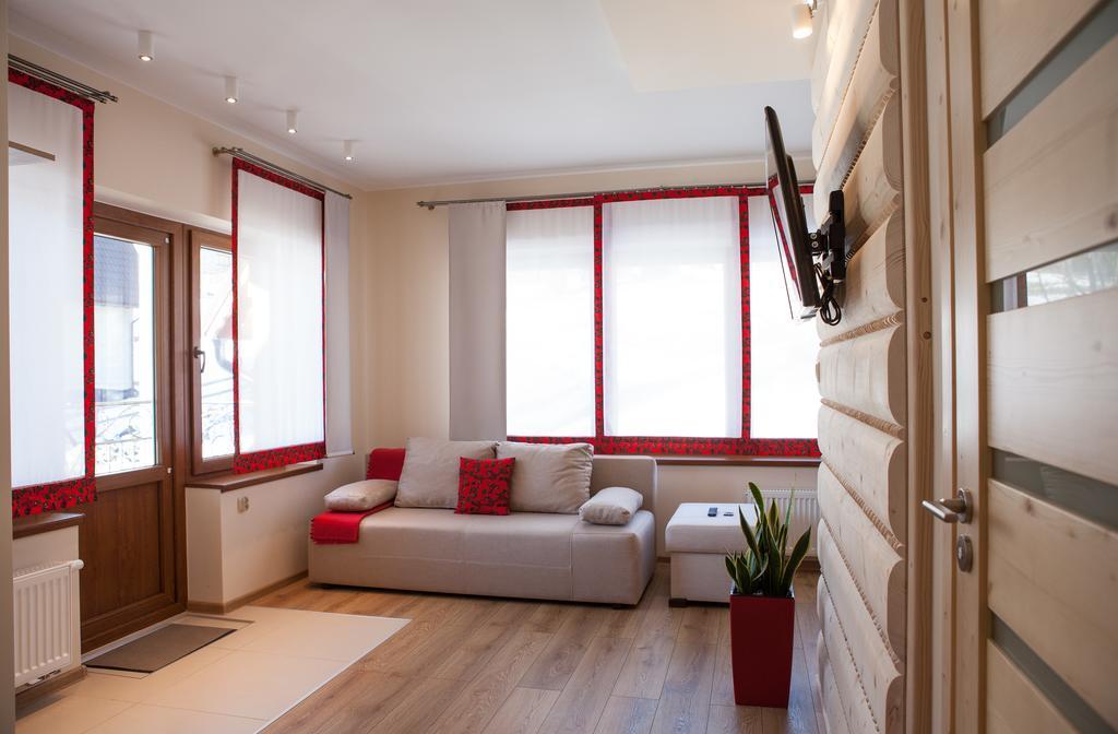 Domek & Apartament Na Ogrodzie Suche Exteriér fotografie