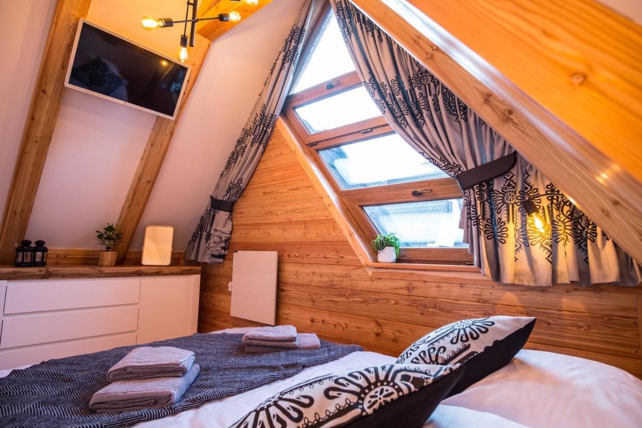Domek & Apartament Na Ogrodzie Suche Exteriér fotografie